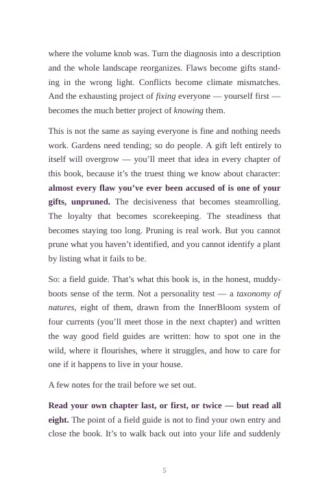 Sample page from Meet Your Archetypes